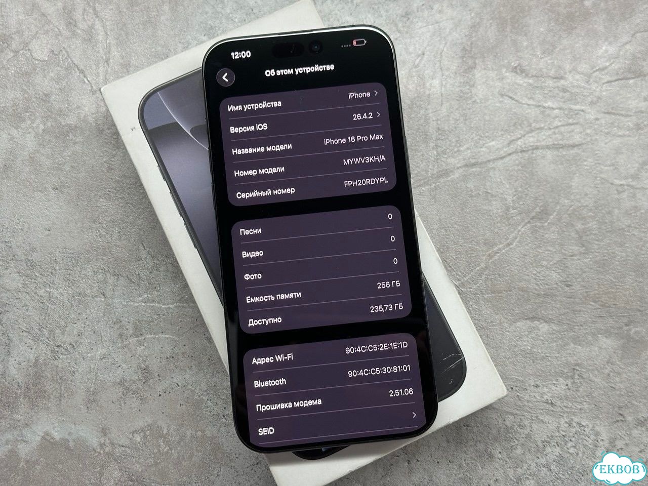 iPhone 16 Pro Max, 256 ГБ, SIM + eSIM фото 7