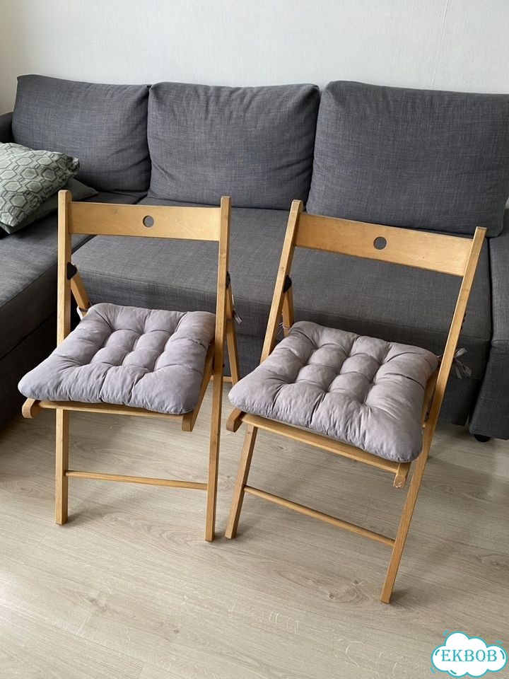 Складной деревянный стул IKEA фото 1