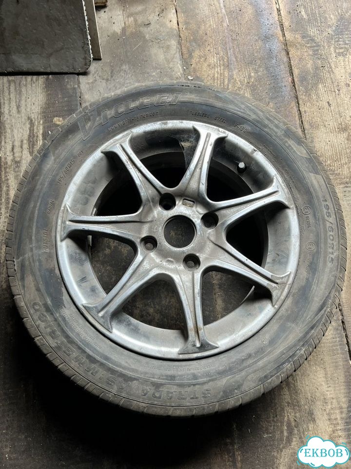Колеса 195 60 r 15 на дисках 4х110 фото 3