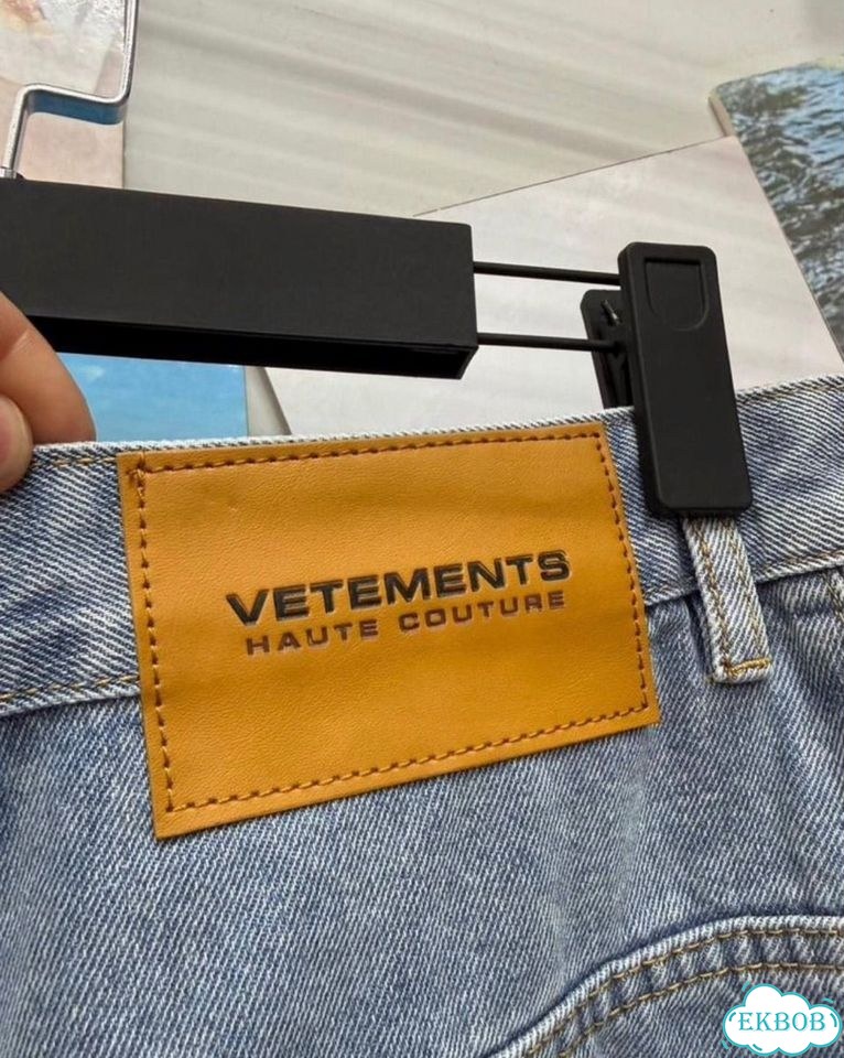 Джинсы Vetements Buggy 2026 фото 6