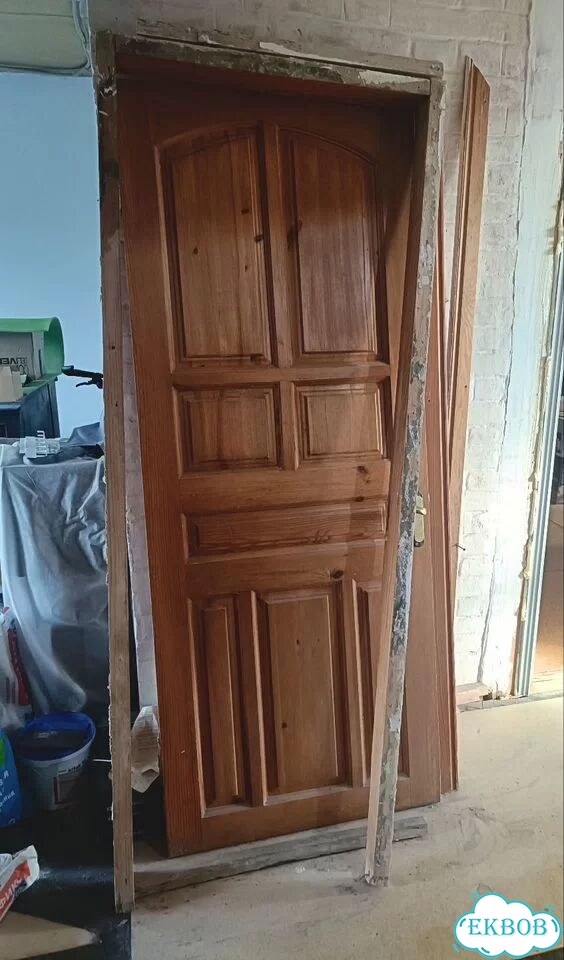 Дверь из массива с коробкой фото 1