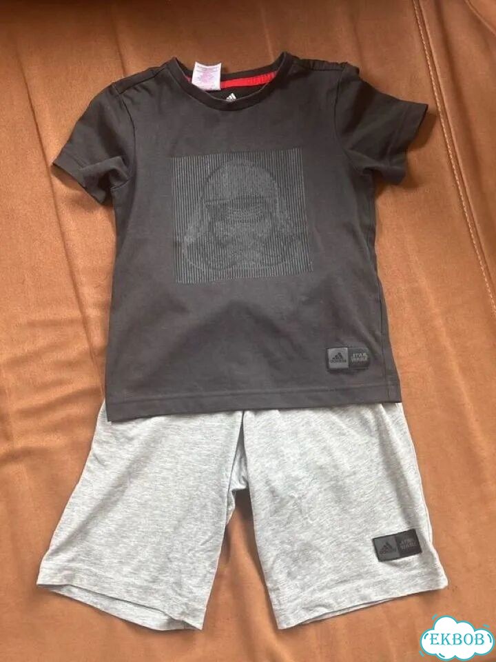 Костюм adidas star wars футболка и шорты фото 1