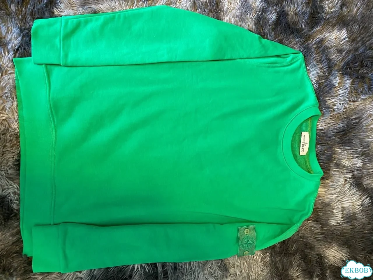 Stone island свитшот зелёный фото 1