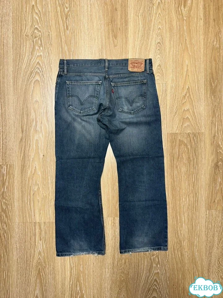 Levi's 527 Slim Bootcut vintage 2010г(w34/L30)ориг фото 3