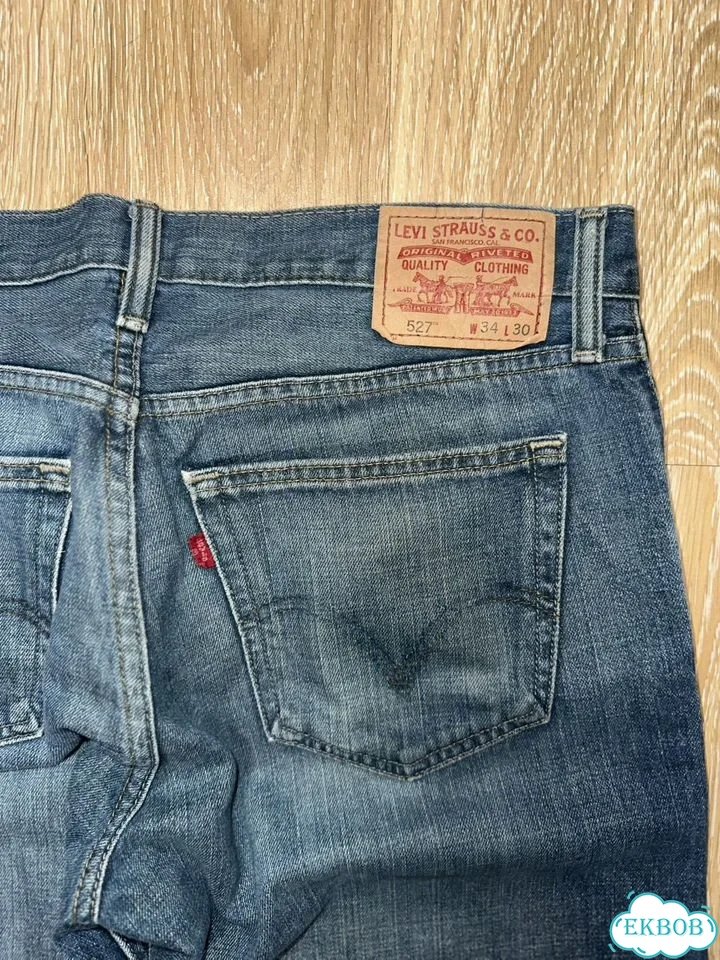 Levi's 527 Slim Bootcut vintage 2010г(w34/L30)ориг фото 5