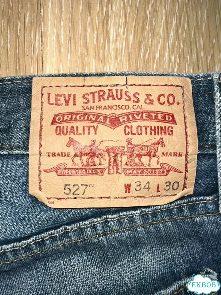 Levi's 527 Slim Bootcut vintage 2010г(w34/L30)ориг фото 6