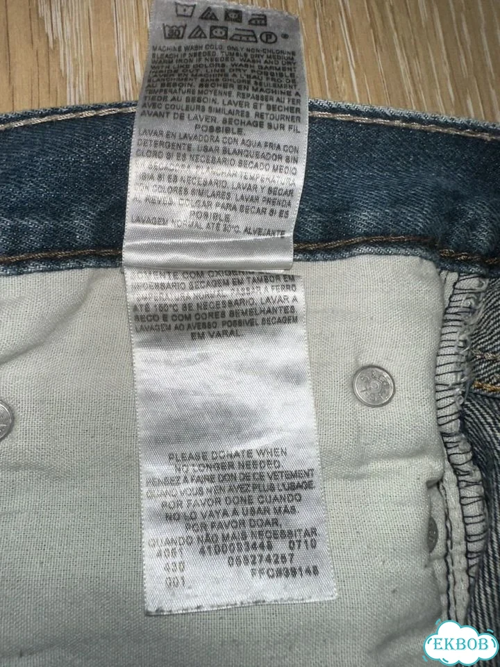 Levi's 527 Slim Bootcut vintage 2010г(w34/L30)ориг фото 9