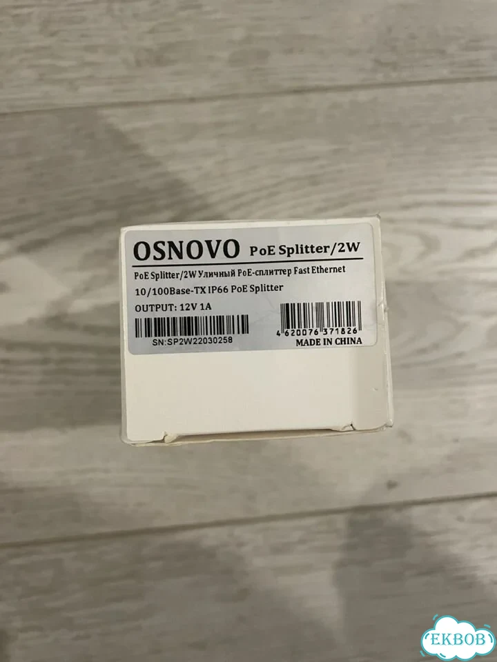 Osnovo PoE Splitter/2 фото 2