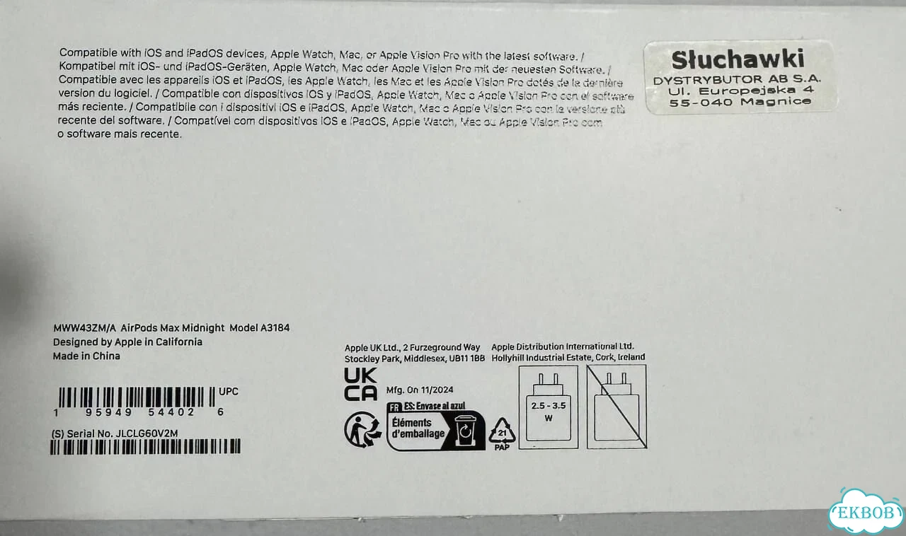 Apple Airpods Max 2024 Midnight фото 3
