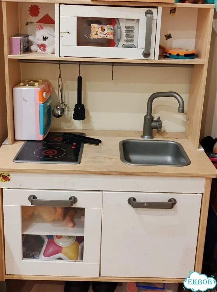 Детская деревянная кухня IKEA фото 1