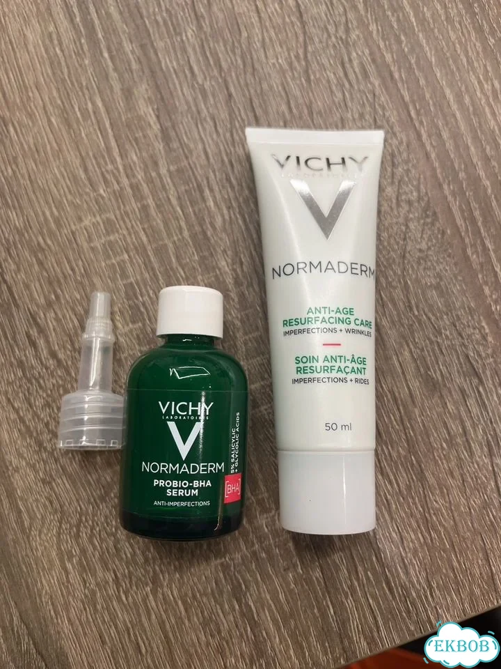 Vichy normaderm сыворотка и крем гель anti-age фото 1