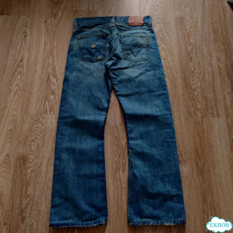 Джинсы levis 512 bootcut 32/32 vintage фото 2