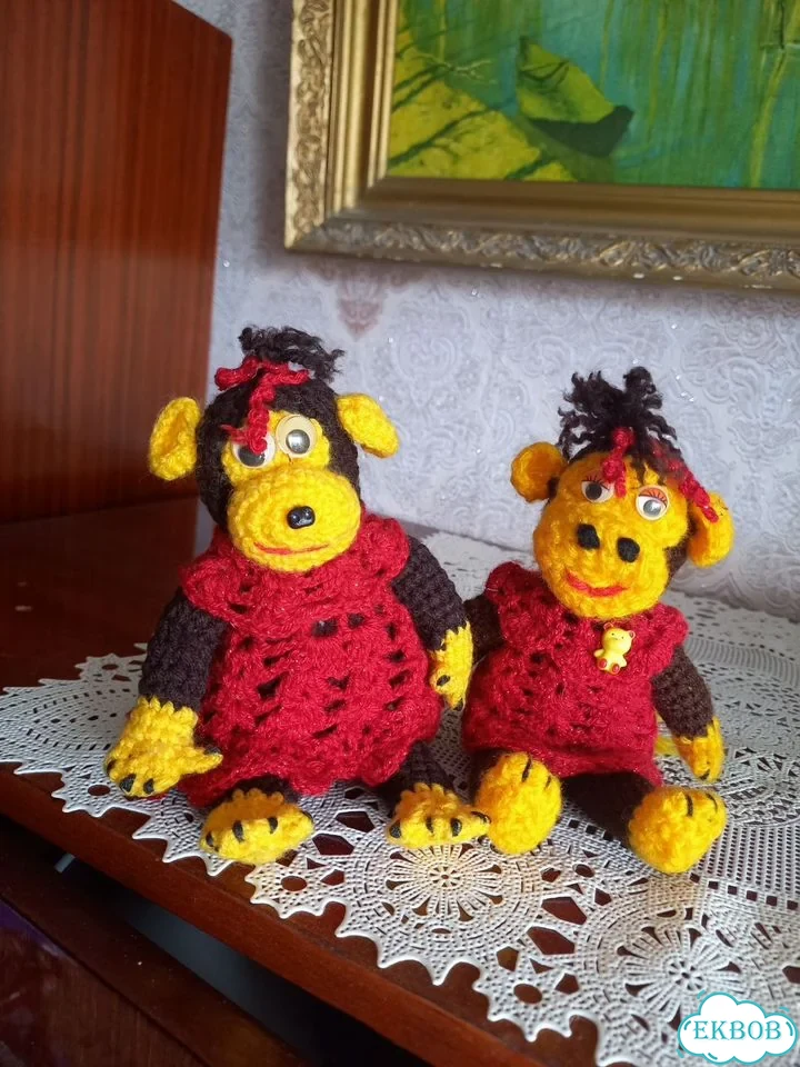 Игрушки обезьянки фото 1
