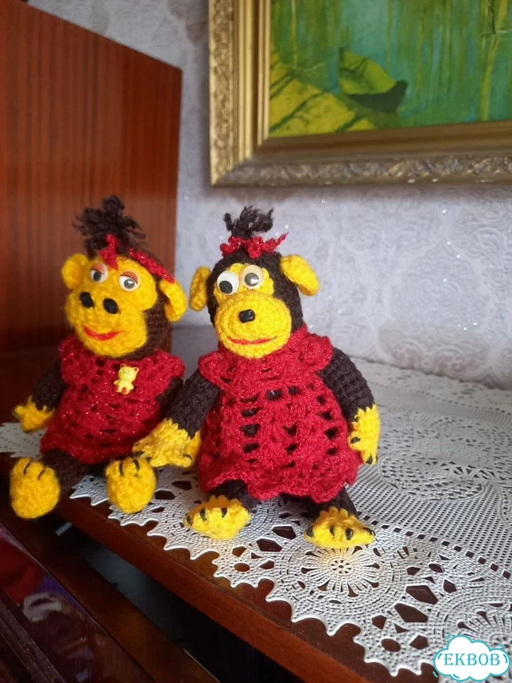 Игрушки обезьянки фото 5