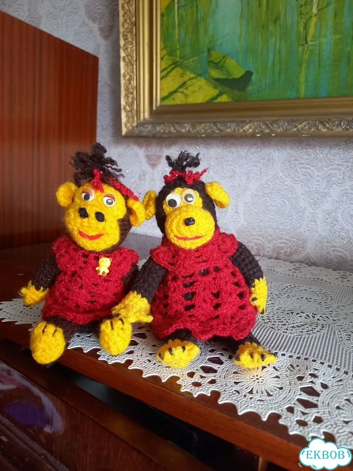 Игрушки обезьянки фото 7
