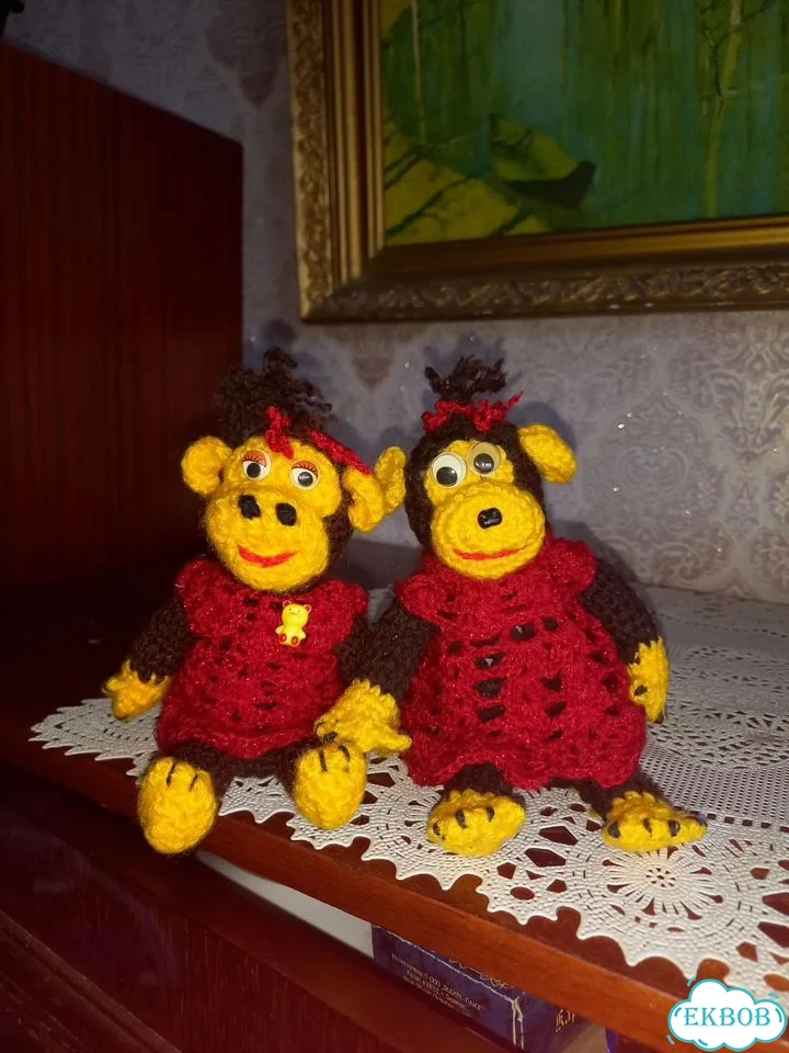 Игрушки обезьянки фото 8