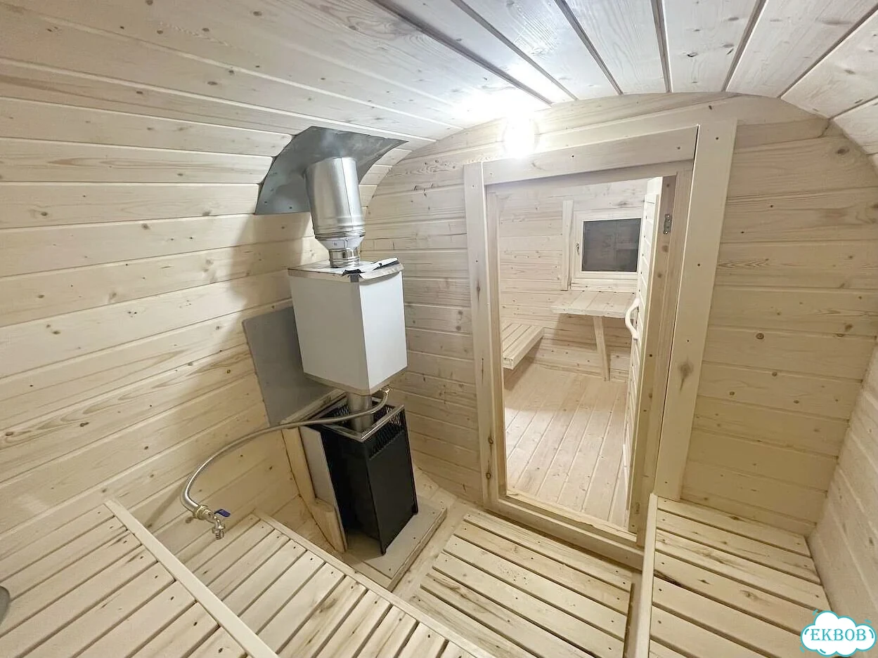 Баня бочка под ключ фото 8
