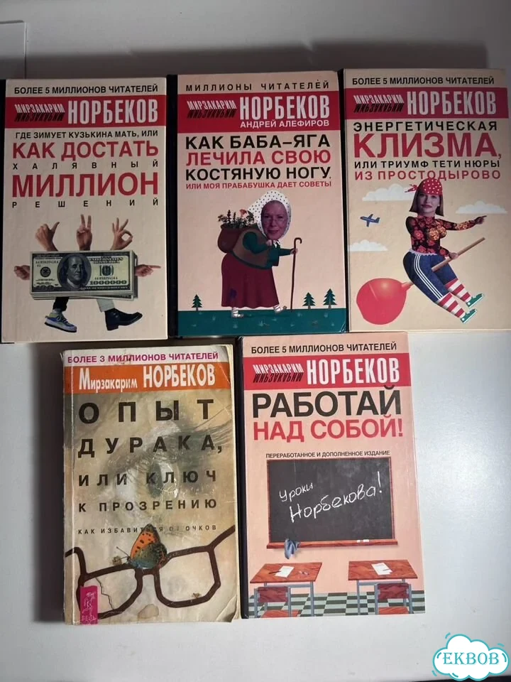 Книги Мирзакарим Норбеков фото 1