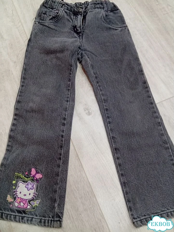 Джинсы hello kitty фото 2