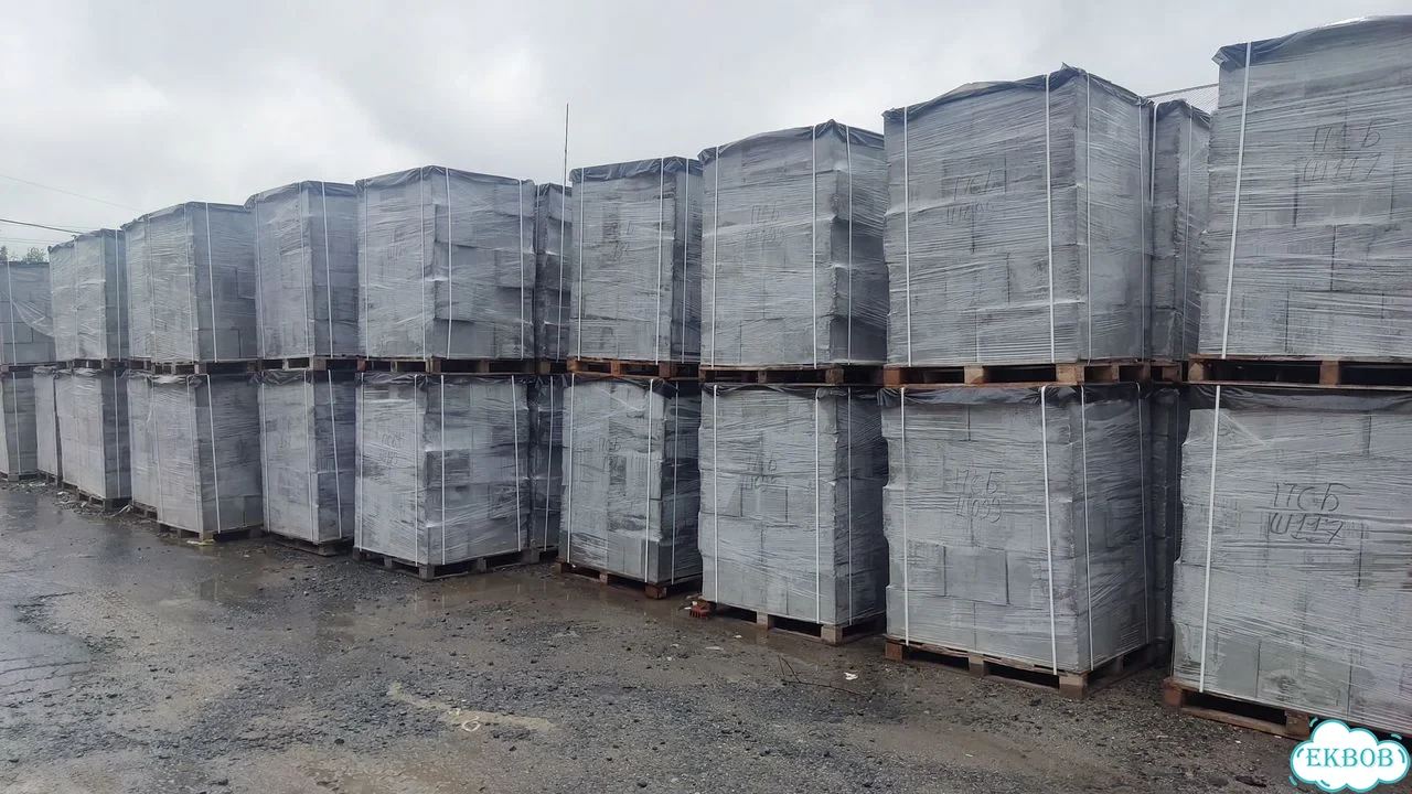 Полистиролбетонный блок D500 600х300х200 фото 5