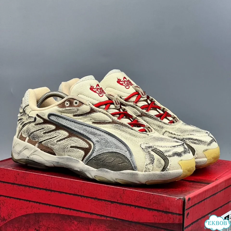 Puma x asap Rocky Inhale Beige Brown фото 4