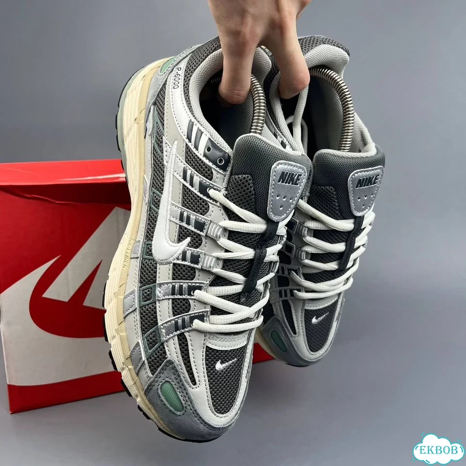 Nike P6000 Grey Beige фото 1