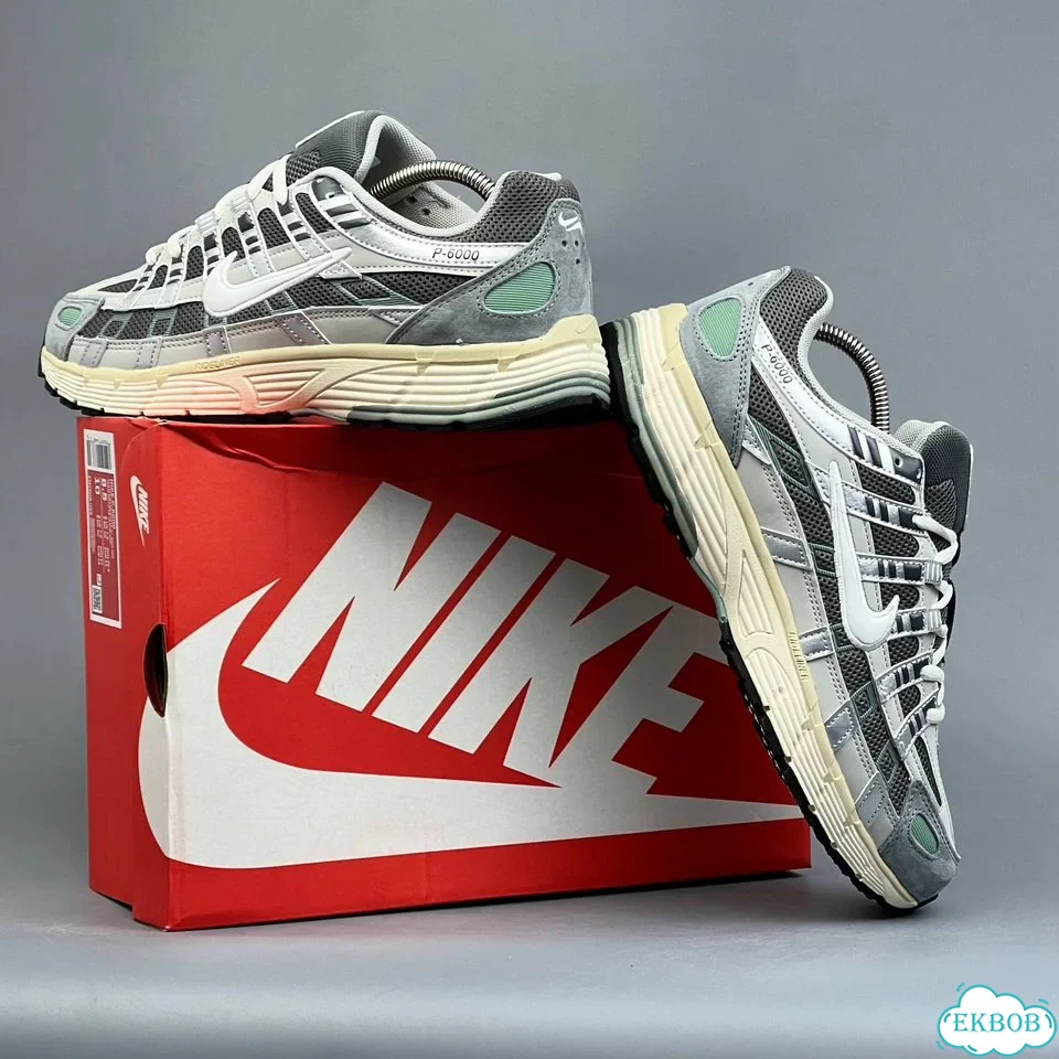 Nike P6000 Grey Beige фото 3