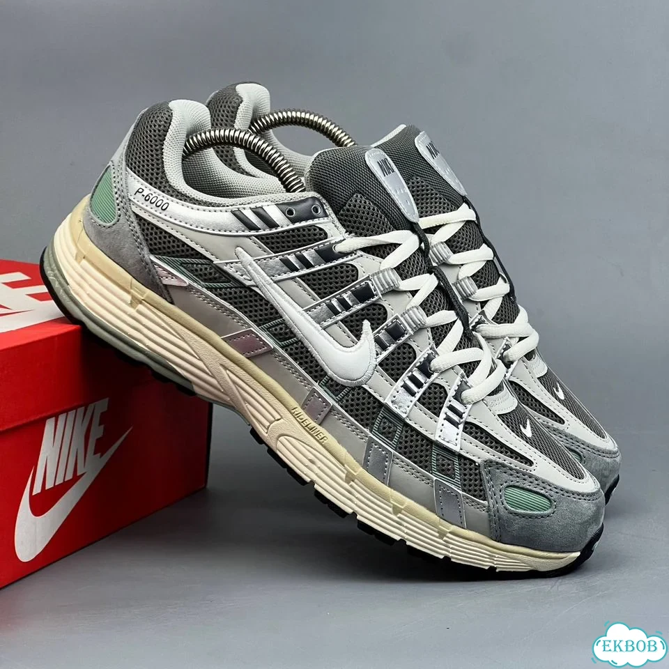 Nike P6000 Grey Beige фото 5
