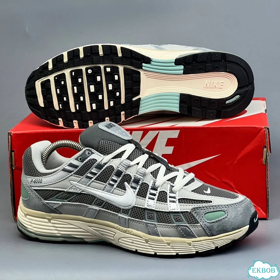Nike P6000 Grey Beige фото 6