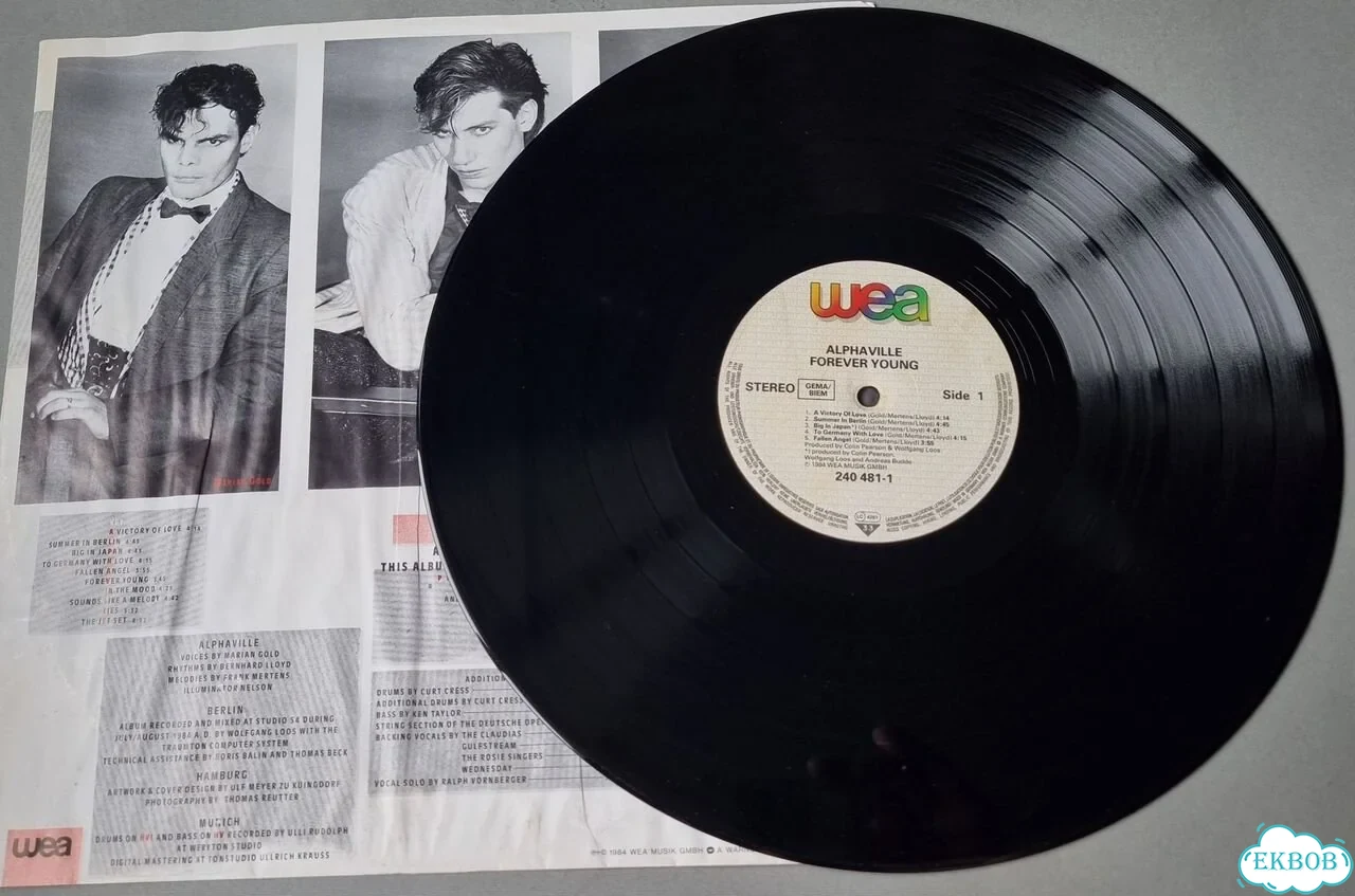 Alphaville - forever young / 1984 germany hol фото 3