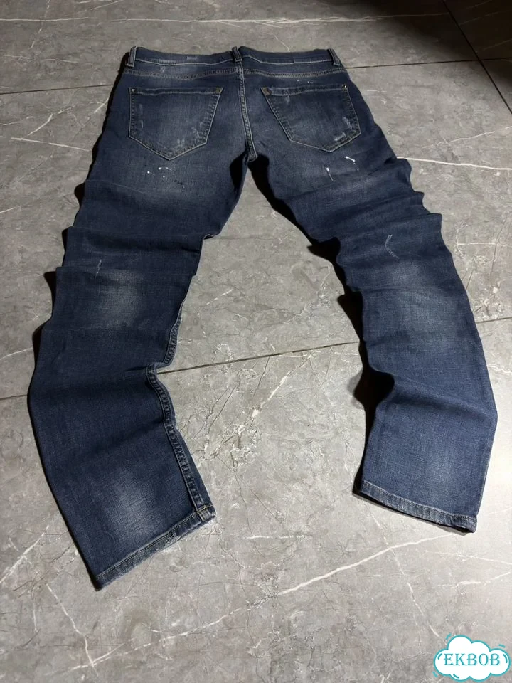 Джинсы Dsquared2 Purple Brand Drip type фото 3