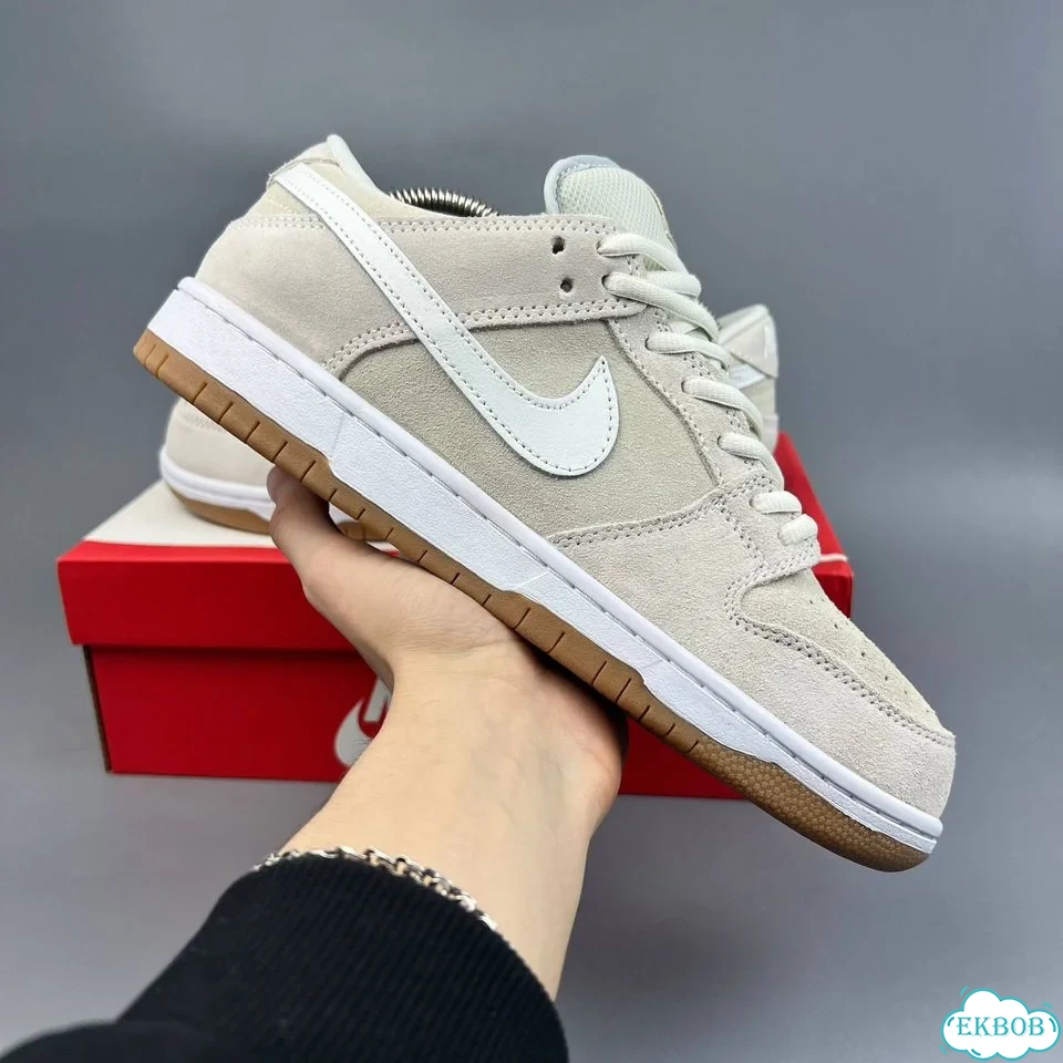 Nike Dunk SB Low Beige White фото 2