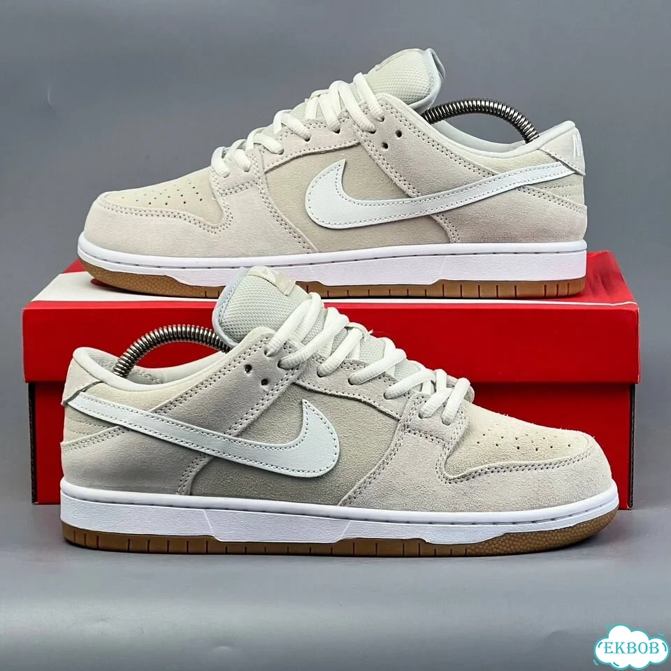 Nike Dunk SB Low Beige White фото 7