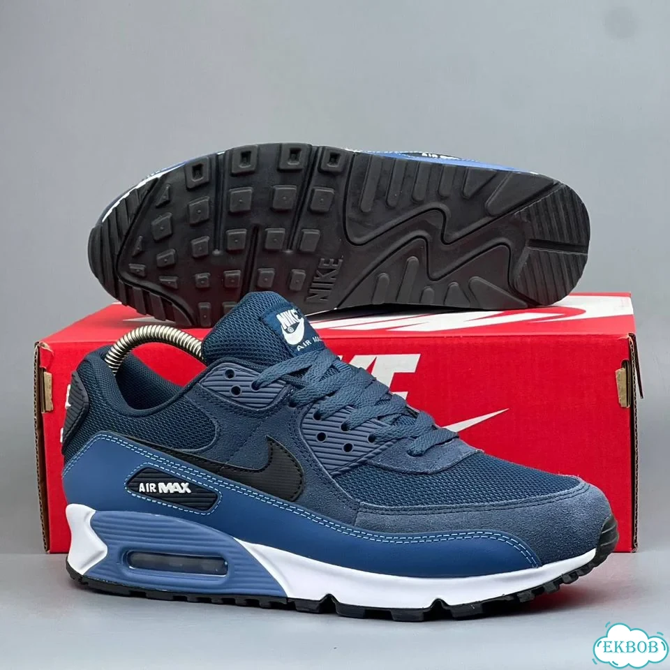 Nike Air Max 90 Navy White фото 1