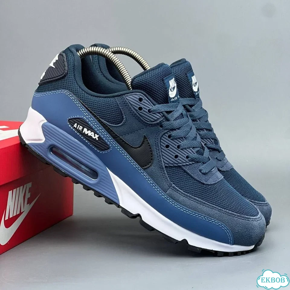 Nike Air Max 90 Navy White фото 5