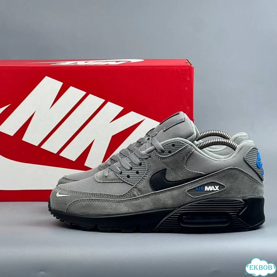 Nike Air Max 90 Grey Black фото 5