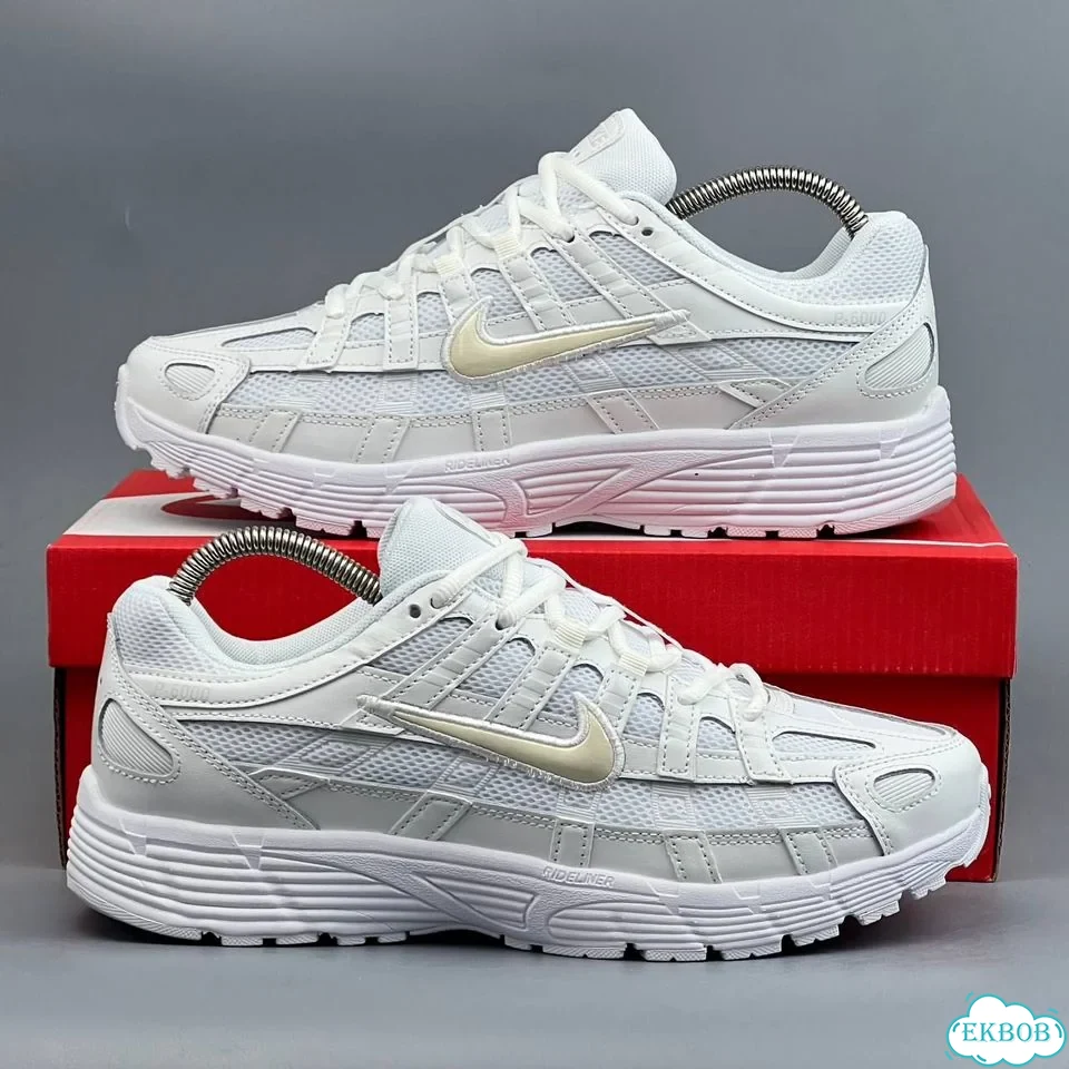 Nike P6000 White Cream фото 8