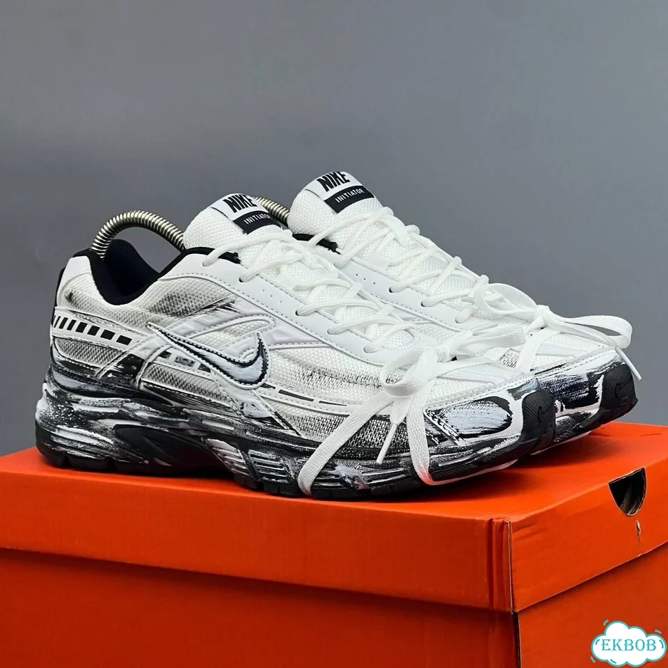 Nike Initiator Black White фото 4