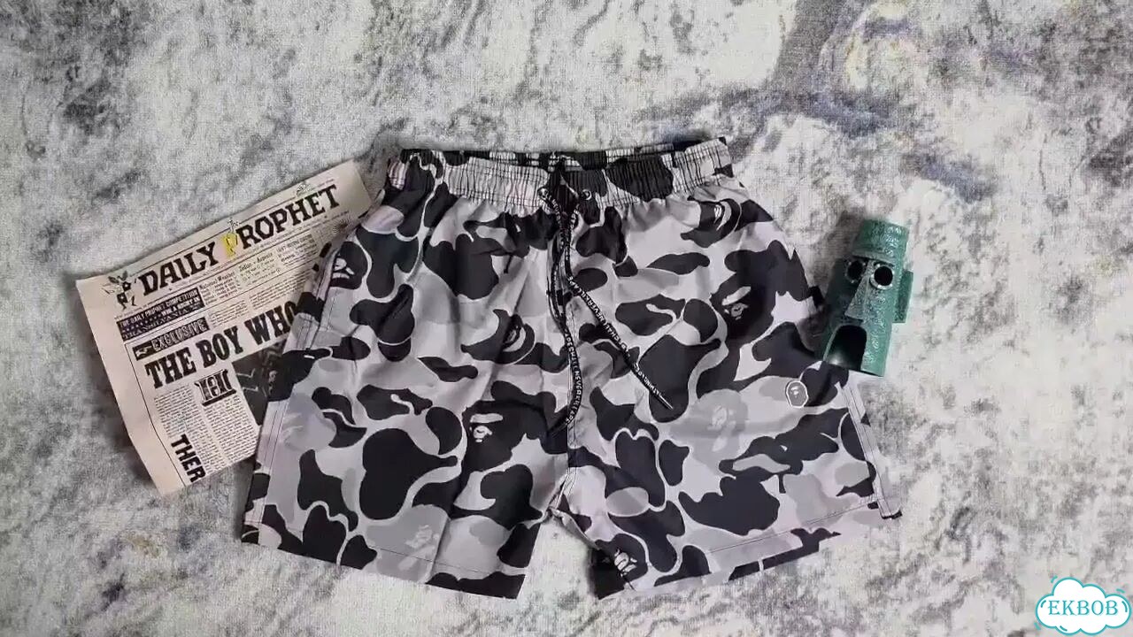 Шорты Bape Camo серые S-2XL фото 1