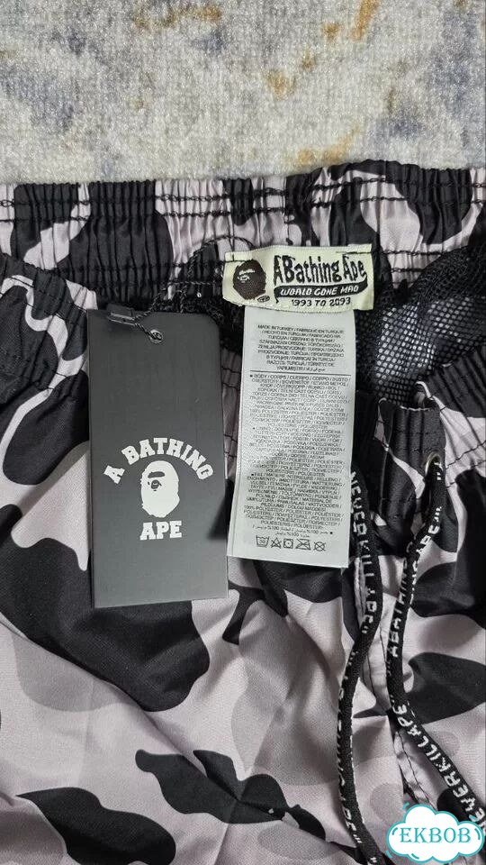 Шорты Bape Camo серые S-2XL фото 5