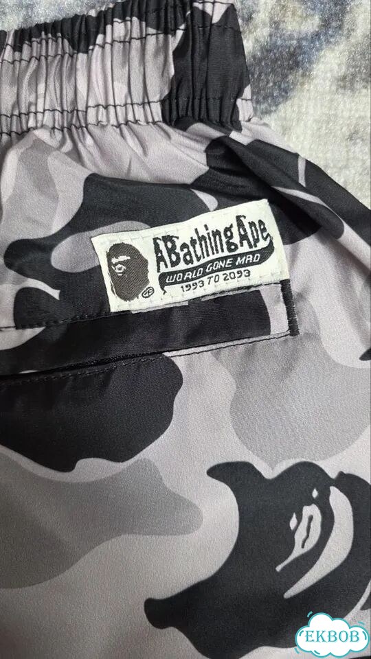 Шорты Bape Camo серые S-2XL фото 8
