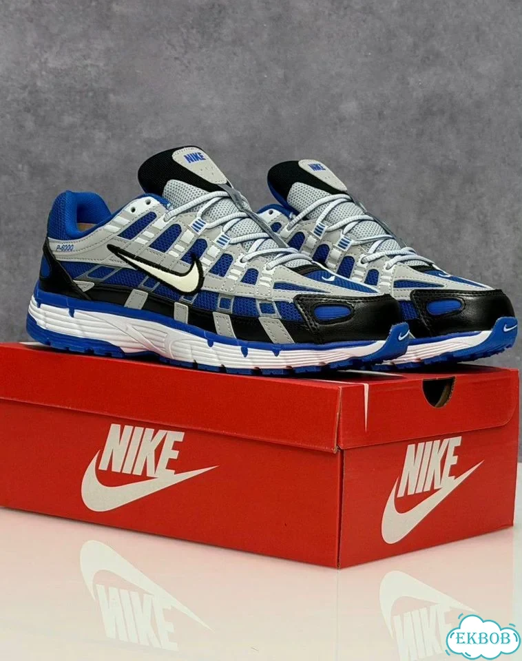 Кроссовки nike P6000 синие фото 4