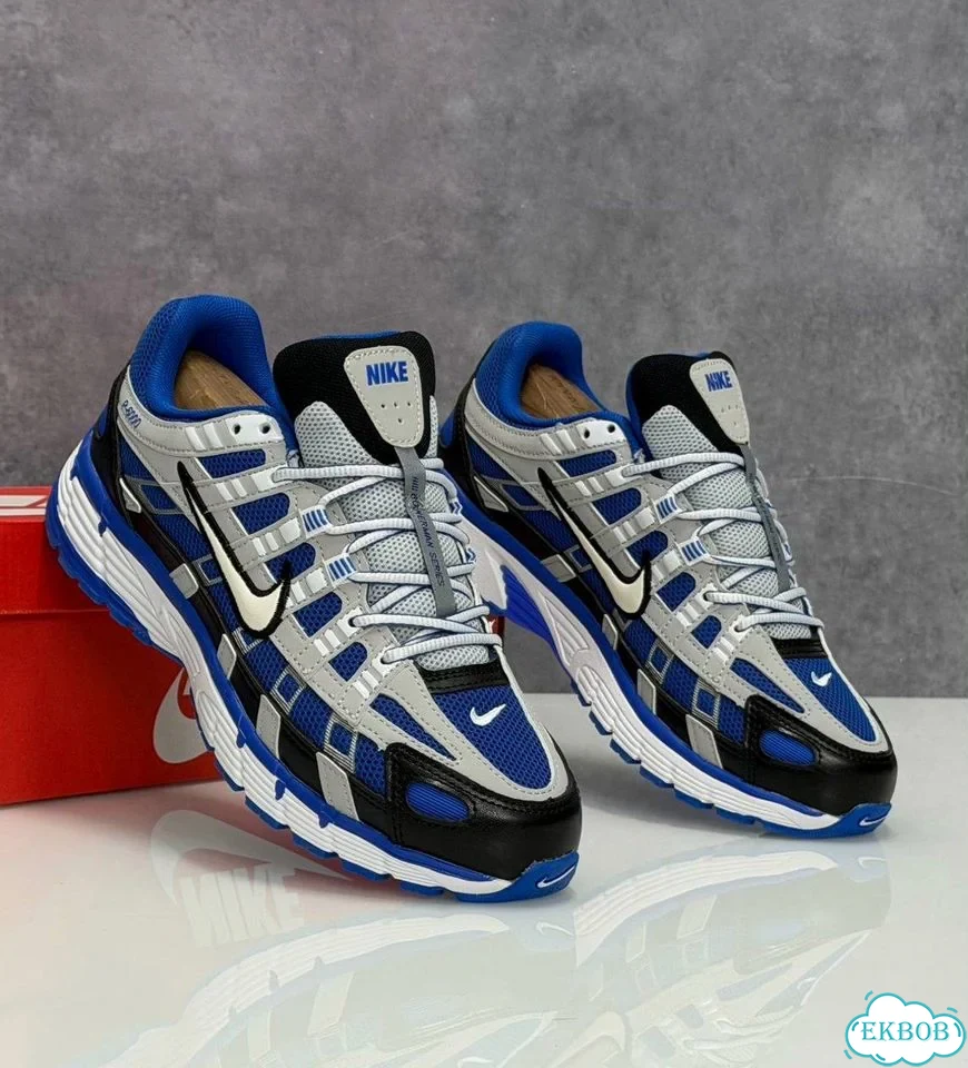 Кроссовки nike P6000 синие фото 8