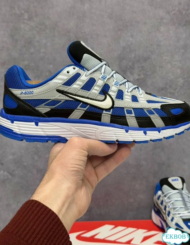 Кроссовки nike P6000 синие фото 9