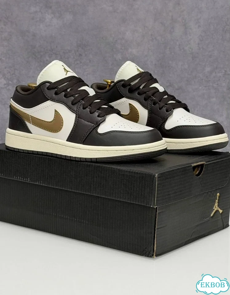 Nike Jordan 1 коричневые 37-45 фото 2