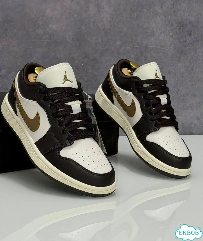 Nike Jordan 1 коричневые 37-45 фото 4
