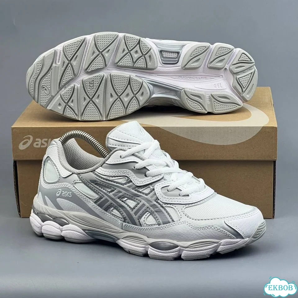 Asics Gel NYC White Grey фото 2