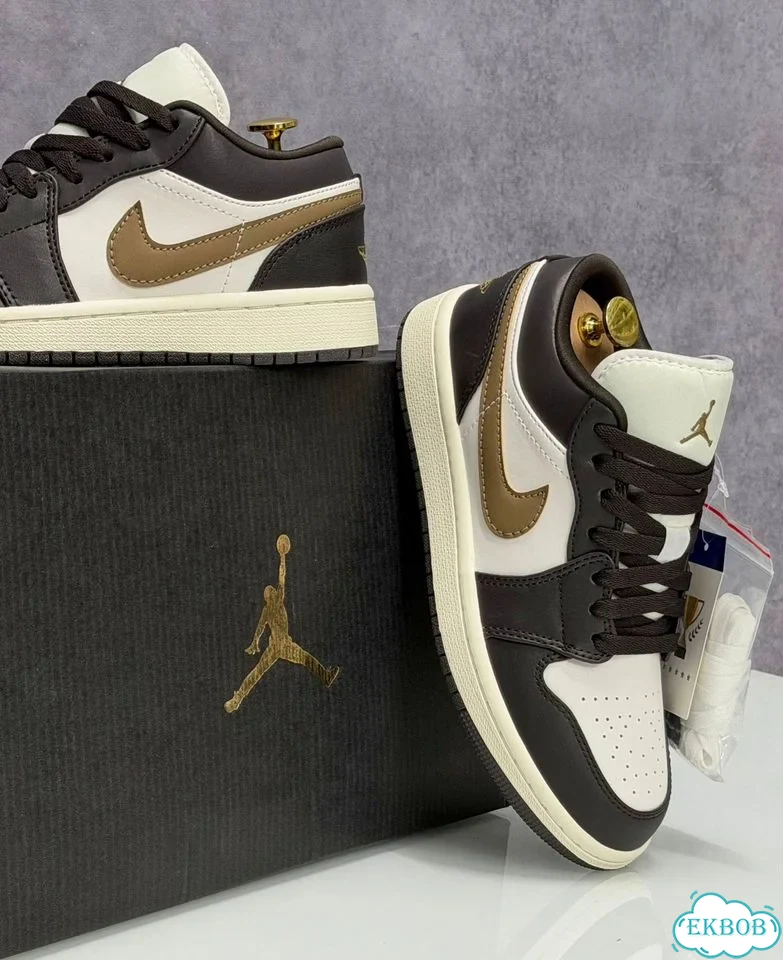 Nike Jordan 1 коричневые 37-45 фото 5