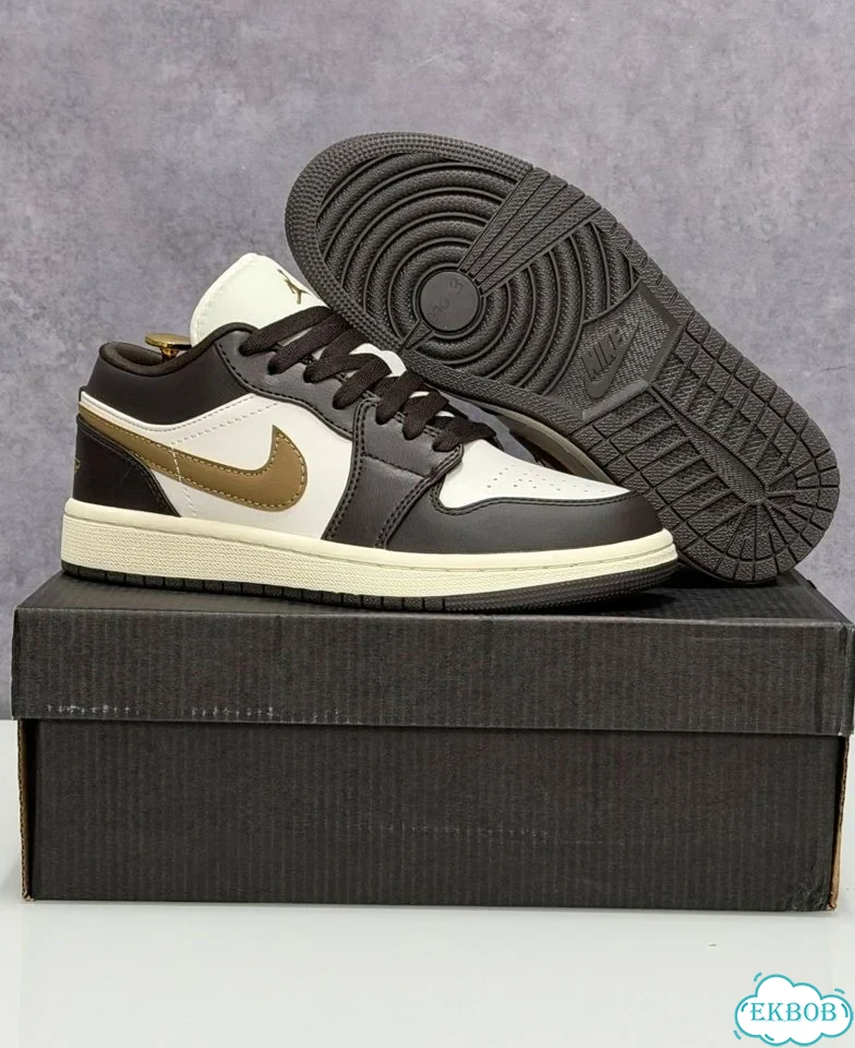 Nike Jordan 1 коричневые 37-45 фото 7