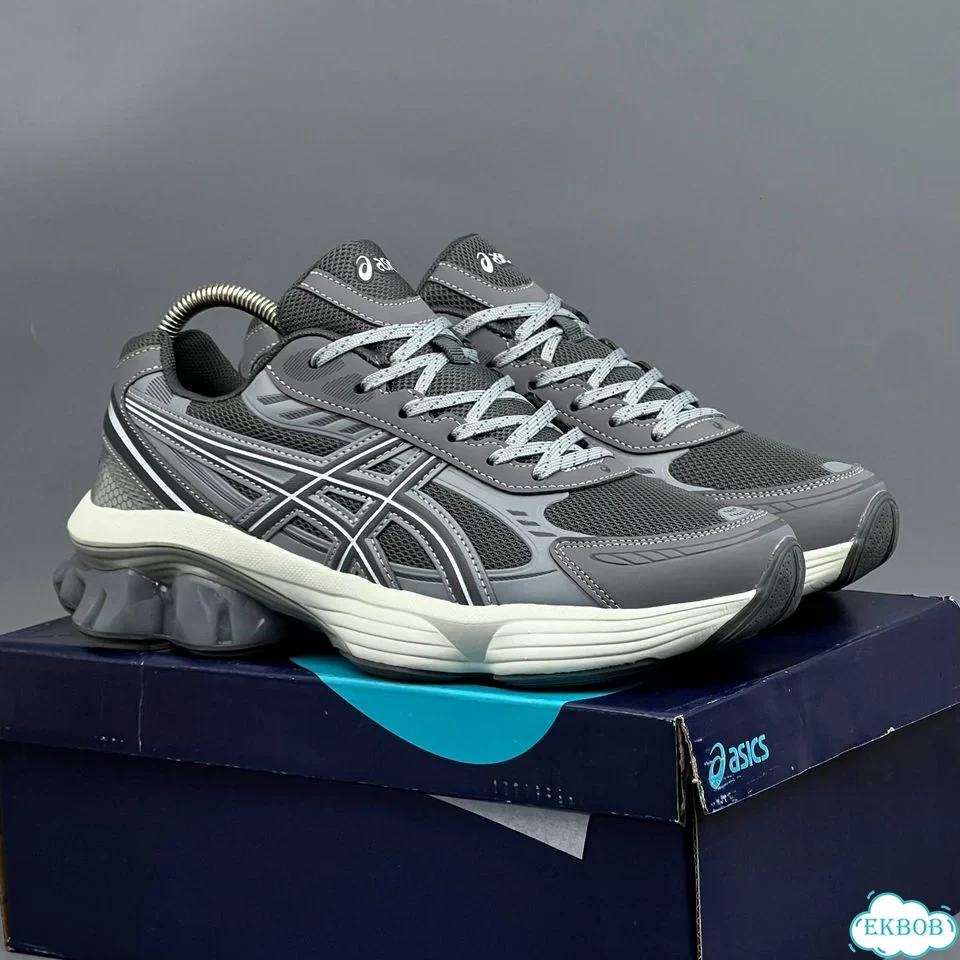 Asics Gel Kinetic Fluent Grey White фото 1